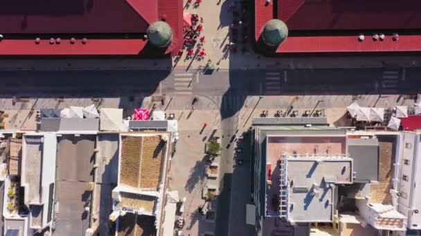 Images Aériennes Drones Ville Portugaise Olhao Images Haute Qualité — Video
