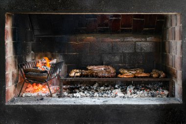 Farklı etlerle ızgara et. Arjantin Izgarası