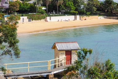 Sydney, Avustralya 'daki Camp Cove Plajı.