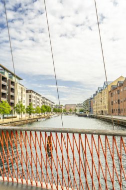 Çember Köprüsü 'nden Kopenhag Kanal Manzarası