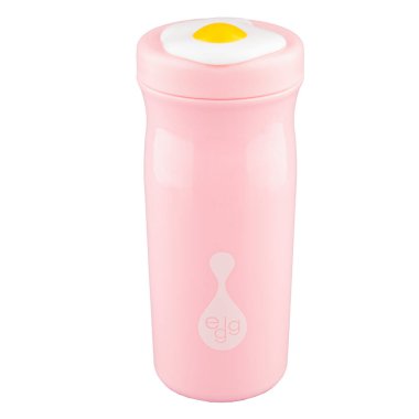 Ev Modern termos sıcak ve soğuk içecekler için beyaz arka planda parlak renkli