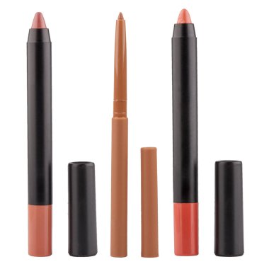 Lip Kalemini beyaza ayarla. kozmetik ürünü