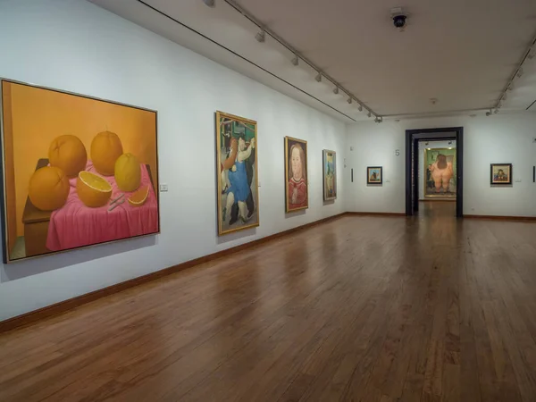 Bogotá Colombia Noviembre 2018 Interior Del Museo Botero Maestro Artista — Foto de Stock