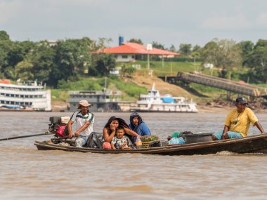 Goree, Senegal - 2 Şubat 2019: Maison des Esclaves Memorial Gore adasındaki Kölelik Özgürlük Anıtı. Dakar, Senegal. Afrika.