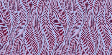 Luxury seamless pattern with palm leaves. Modern stylish floral background. Vector illustration.