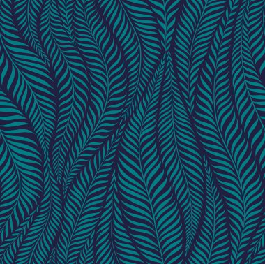 Luxury seamless pattern with palm leaves. Modern stylish floral background. Vector illustration.