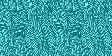 Luxury seamless pattern with palm leaves. Modern stylish floral background. Vector illustration.