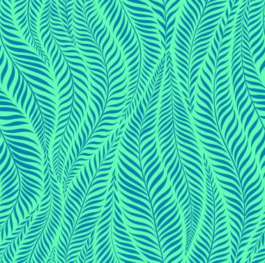 Luxury seamless pattern with palm leaves. Modern stylish floral background. Vector illustration.