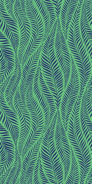 Luxury Seamless Pattern Palm Leaves Modern Stylish Floral Background Vector — 스톡 벡터