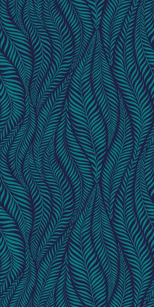 Luxury Seamless Pattern Palm Leaves Modern Stylish Floral Background Vector — Διανυσματικό Αρχείο