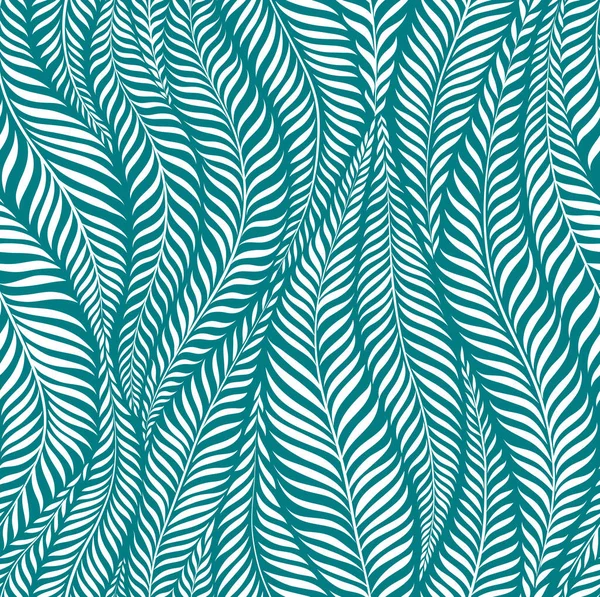 Luxury Seamless Pattern Palm Leaves Modern Stylish Floral Background Vector — Stock Vector
