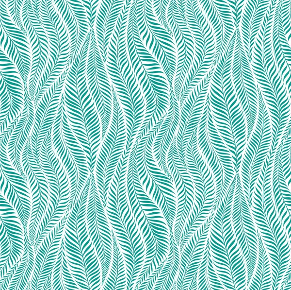 Luxury Seamless Pattern Palm Leaves Modern Stylish Floral Background Vector —  Vetores de Stock