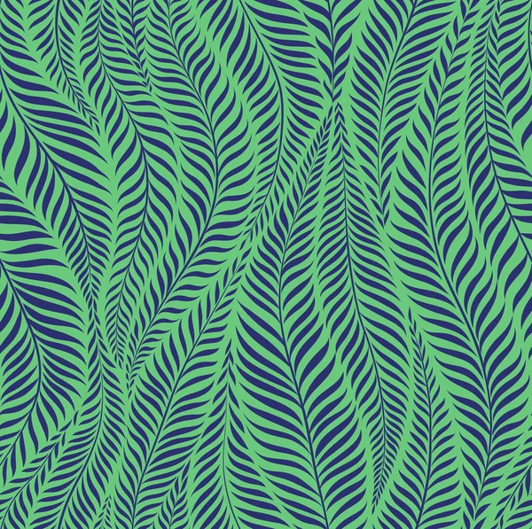 Luxury Seamless Pattern Palm Leaves Modern Stylish Floral Background Vector — Vetor de Stock