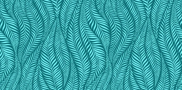 Luxury Seamless Pattern Palm Leaves Modern Stylish Floral Background Vector — Image vectorielle