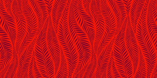 Luxury Seamless Pattern Palm Leaves Modern Stylish Floral Background Vector — Stok Vektör