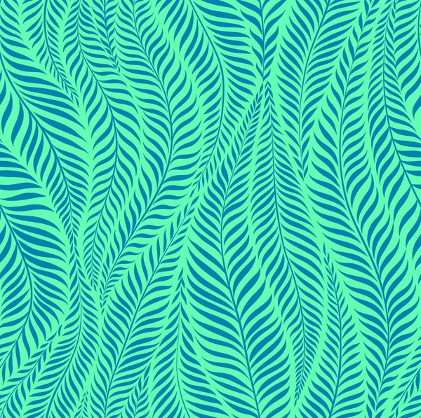 Luxury Seamless Pattern Palm Leaves Modern Stylish Floral Background Vector — Stok Vektör