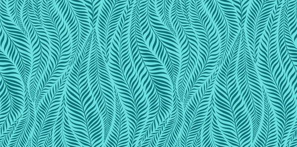 Luxury Seamless Pattern Palm Leaves Modern Stylish Floral Background Vector — Stockový vektor
