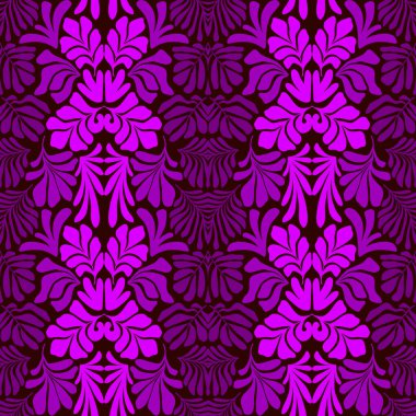 Modern soyut arka plan ve tropik palmiye yaprakları Matisse tarzında. İskandinavya 'nın kestiği elementlerle kusursuz bir şablon. El çizimi çağdaş sanat kolajı.