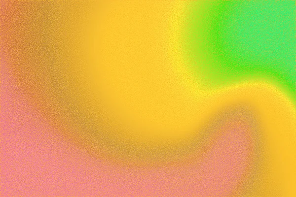 Colorful Pink Yellow Green Grainy Gradient Abstract Holographic Iridescent Background — Stock Photo, Image