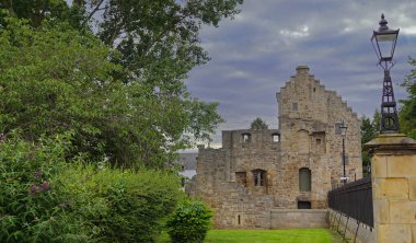 Elgin Katedrali İskoçya 'da. 