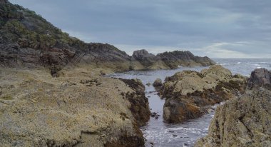 Bow Fiddle Rock, İskoçya 'nın kuzey doğusunda Portknockie yakınlarında bulunan doğal bir deniz kemeridir. Kuartzitten yapılmış kaya kemeri, keman yayının ucuna benzediği için böyle adlandırılmıştır..