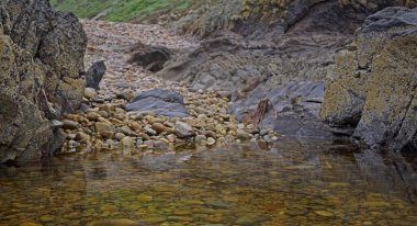 Bow Fiddle Rock, İskoçya 'nın kuzey doğusunda Portknockie yakınlarında bulunan doğal bir deniz kemeridir. Kuartzitten yapılmış kaya kemeri, keman yayının ucuna benzediği için böyle adlandırılmıştır..