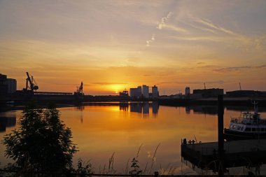 Almanya 'da Bremen' de Waller Kumu 'nda Gün Doğumu