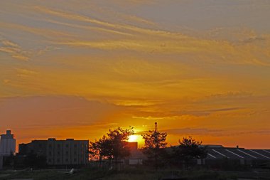 Almanya 'da Bremen' de Waller Kumu 'nda Gün Doğumu