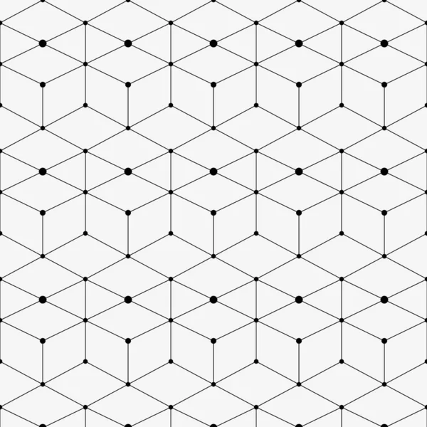 Безшовний Геометричний Візерунок Ліній Абстрактний Фон Векторні Ілюстрації Шпалери Вектор — стоковий вектор