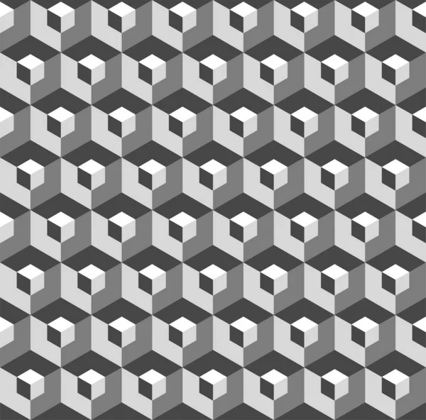 Abstrakt Sömlöst Mönster Med Trianglar Vektor Illustration Tapet — Stock vektor