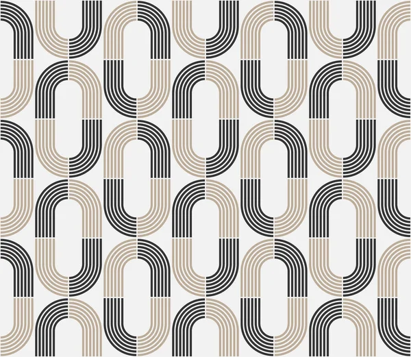 Modern geometrik vektör deseni, duvar kağıdı, arka plan, kusursuz doku. Tekstil ve ambalaj için zarif tasarım.