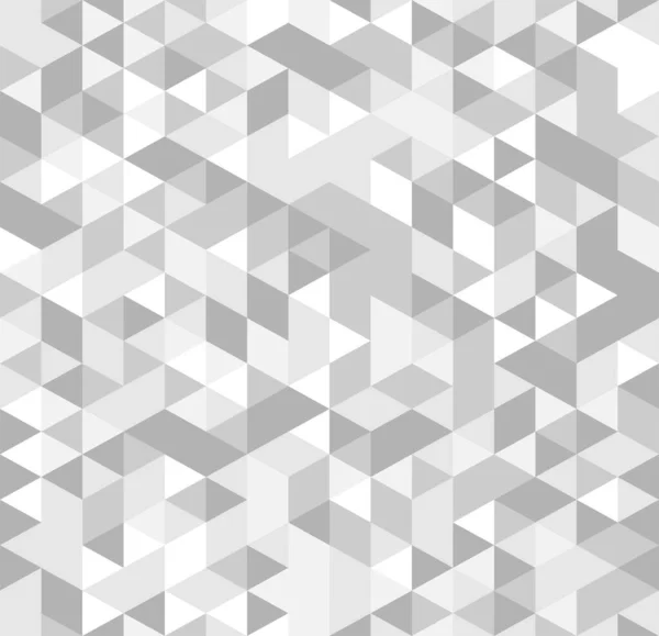 シームレスなベクトル抽象幾何学三角形パターン 現代的なスタイリッシュなデザインベクトル壁紙 — ストックベクタ