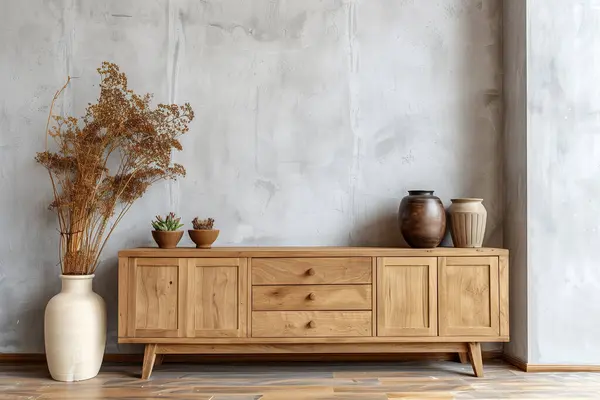 Modern oda dekorasyonlu.