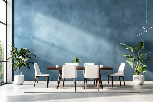 Modern oturma odasının modern iç mekanı