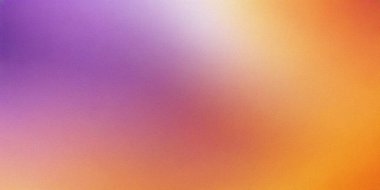 Yaratıcı projeler için bulanık turuncu ve mor gradyan