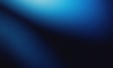 Çarpıcı Mavi Gradyan Arkaplanı Karşıt Karanlık ve Aydınlık Gölgeleriyle