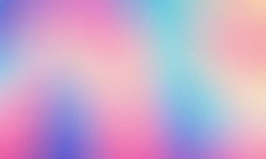 Renkli Yumuşak Renkli Bulanık Gradyan Arkaplanı Mavi ve Pembe Tonlu