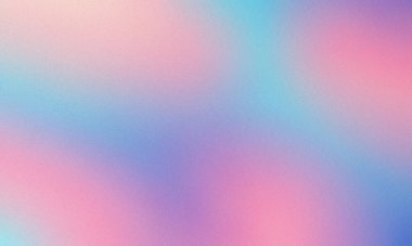 Yumuşak Mavi ve Pembe Renklerle Güzel Gradyan Arkaplanı