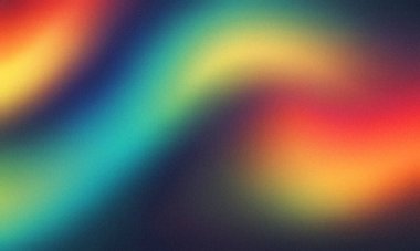 Renkli ve canlı soyut arkaplan ve eğim etkisi