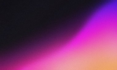 Canlı Pembe Mor ve Siyah Gradyan Soyut Arkaplan Tasarımı