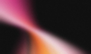 Bulanık Çizgiler ve Gradyanlarla Renkli Soyut Arkaplan