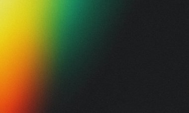 Koyu arkaplanda dramatik siyah-yeşil gradyan - Soyut tasarım