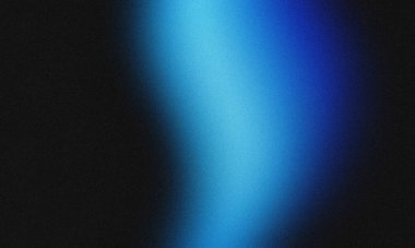 Dinamik mavi ve siyah gradyan arkaplan tasarımı