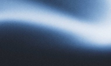 Eğri Tasarımlı Koyu Mavi Soyut Gradyan Şablonu