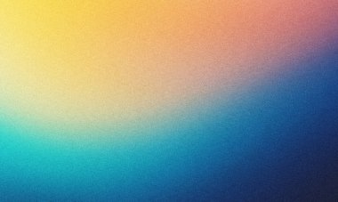 Sakinleştirici Mavi ve Sarı Gradyan Tasarımı