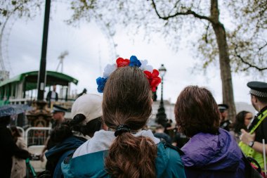Londra, 6 Mayıs 2023 - Taç giyme günü kutlandı. Yüksek kalite fotoğraf