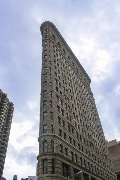 Nowy Jork Nowy Jork Usa Sierpnia 2014 Elewacja Budynku Żelaza — Zdjęcie stockowe