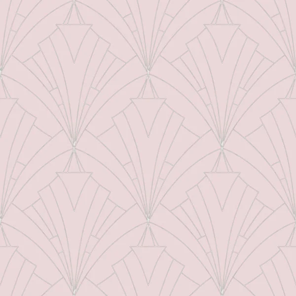 Art Deco Στυλ Αφηρημένη Γεωμετρικές Μορφές Απρόσκοπτη Φόντο Μοτίβο Παστέλ — Φωτογραφία Αρχείου