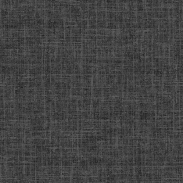Seamless detailed woven linen texture background. Grey black flax fiber natural pattern. Organic fibre close up weave fabric surface material. Rustic home decor fabric effect style.