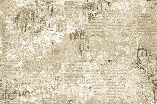 Gazete Kağıdı Grunge Eski Gazete Kağıdı Desenli Arka Plan Eski — Stok fotoğraf